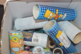 *Box of Children’s Blue Border Rolls