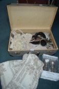 Vintage Case of Curtain Tieback etc.