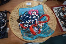 Costume Jewellery Necklaces etc.