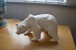 Pottery Polar Bear