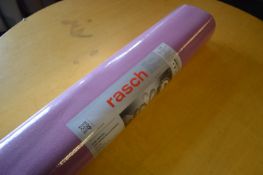 *Ten Rolls of Rasch Purple Luxury Wallpaper