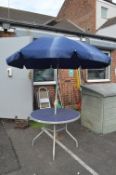 2m Parasol with Built-in Table