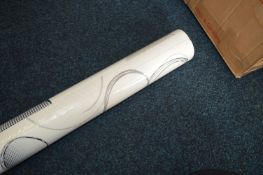 *Three Rolls of Contemporary Swirl Pattern Luxury Vinyl Wallpaper