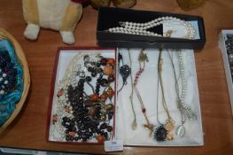 Two Boxes of Costume Jewellery