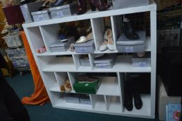 White Shelf Display Unit