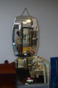 Vintage Beveled Edge Mirrors