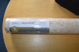 *Four Rolls of GranDeco Persian Ship Pattern Vinyl