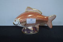 Royal Crown Derby Carp (no stopper, seconds)