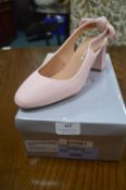 *Wallis Pink Wide Fit Shoes Size: 6