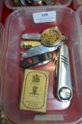 Penknives, Matchbox Cover, etc.