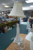 Table Lamp with a Lady Figure