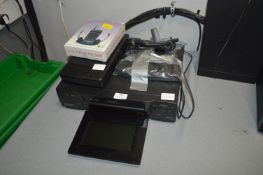 Mitsubishi VHS Player plus Cassette Recorder and a