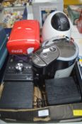 Electric Items; DVD Player, Mini Coca-Cola Fridge,
