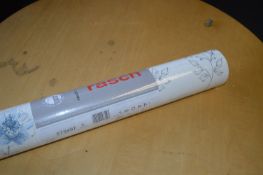 *Two Rolls of Rasch Delicate Pattern and One Cream Wallpaper