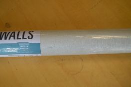 *Three Rolls of Deco 4 Wall Cream Blown Vinyl Wallpaper