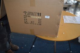 *iLite Six Branch Ceiling Light in Black with Frosted Glass Shades