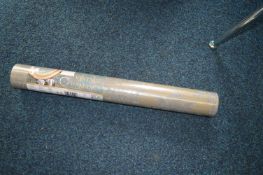 *Four Rolls of Vintage Damasks Gold Silver Pattern Vinyl Wallpaper