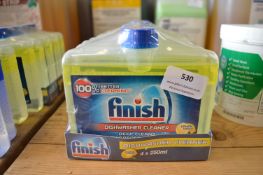 *8x 250ml of Finish Dishwasher Cleaner