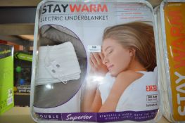 *Stay Warm Electric Underblanket