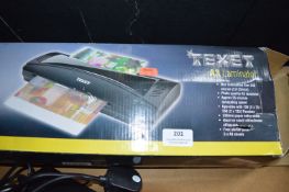 *Texet A3 Laminator