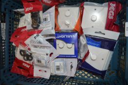 *Quantity of Dimmer Light Switches, Rubber Gromets, etc.
