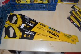 *Two RTR Max RH17220 Hand Saws