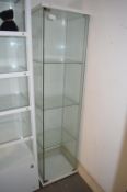 *Glass Display Cabinet