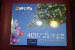 *Three Sets of 400 LED Multicolour Chaser Lights