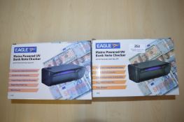*Two Eagle Bank Note Checkers