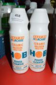 *2x 550g of Power Cleanser for Ceramic Halogen Hobs