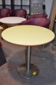 *79cm Circular Tabletop and Pedestal Base (no fitt