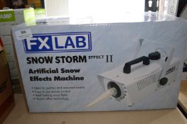 *FX Lab Snowstorm Effect 2 Artificial Snow Effect Machine