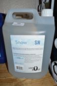 *3x 5L of Snow Liquid