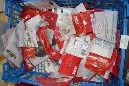 *Quantity of Screws, F Plug Screws, Retaining Clips, etc.