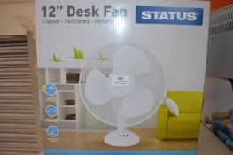 *12” Desk Fan