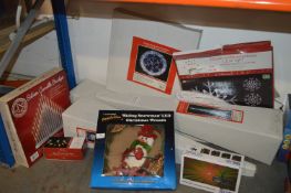 *Christmas Items; Candle Bridge, Snowman Wreath, A