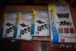 *One Pack of Cooker Hood Grease and Over Filter plus Three Deep Fat Fryer Filters