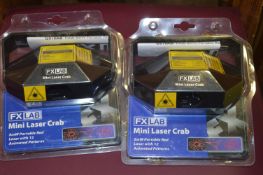 *Two FX Lab Mini Laser Crabs