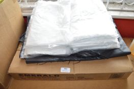 *Quantity of White HDPE Vest Carriers