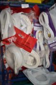 *Quantity of Coax Plugs, and TV Connecting Leads