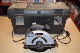 *Circular Saw and Box with Contents