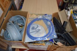 *Three Boxes of Vacuum Floor Applicators, Heating Elements, Washing Machine Parts, etc.