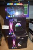 *Two LED Party Lights and Mini Laser Stage Light