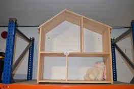 *Display Shelf in the form of a House, and a Rabbi