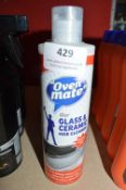 *4x 300ml of Oven Mate Glass and Ceramic Hob Cleaner