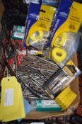 *Quantity of Drill Bits, Sealing Tape, Spanners, etc.