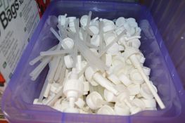 *Box of Bottles and a Box of Screw Caps and Pumps for Sanitiser Bottles