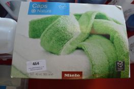 *Six Boxes of Nine Miele Caps Wool Care Sachets