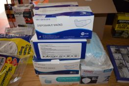 *Quantity of Assorted Facemasks