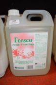 *2x 5L of Fresco Instant Foam Soap